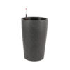 Self-watering planter, planter, Grey Watering Planter, Office Watering Planter, Indoor Planter, Self-Watering, Black Watering Planter