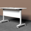 training table, flip top table, desks, mobile desk