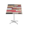 Werz Canteen Table, Floatsam Table, Cement Canteen Table, White Canteen Table, Canteen Table